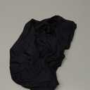 Hahafelt Cooling Cervical Pillowcase Cover with Envelope Closure (Only Pillow Case) Ergonomic Neck Pillowcase Smooth Soft Cool Pillow Cover for Side Back Stomach Sleepers(Black,Standard Size)