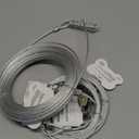 Petest 60ft Trolley Runner Cable for Heavy Dogs Up to 125 Pounds