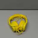 Candy Bila Kids Headphones, Wired Headphones for Kids Over Ear with Microphone, 85/94dB Volume Limiter Headphone for Girls Boys, Foldable Headphone for Learning & Entertainment, Yellow