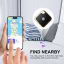 Apple Find My Enabled Air Tracker Tag (iOS only) (B/W2Pcs)