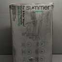 Summer Infant Ingenuity Pop 'N Ride Lightweight Stroller Wagon - Face-to-Face Seats for 2 with 3-Point Harnesses & Sun Canopy