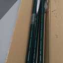 Thealyn 6ft Fence Posts, Pack of 10 - Sturdy Metal U-Posts & Step-in Stakes, No Digging Poles for Garden Wire Fencing and Yard Signs (Requires Assembly)