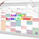 2 Pack Anti Glare Screen Protector Compatible with Skylight Calendar 15 inch | Calendar Anti-Glare,Clear Touch,Matte Film Skin,Anti-Scratch,Anti-Reflective, 13.54"L x 7.63"W