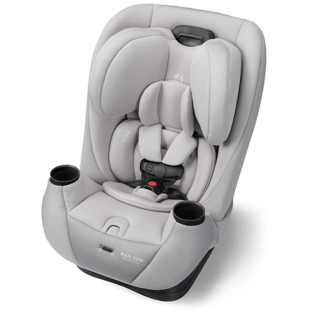 Maxi-Cosi Pria All-in-One Convertible Car Seat, Infant to Toddler Car Seat, Easy-Install Harness, Machine-Washable Cover, 5-100 lbs, SeaDrift. MFD 11/20/2025