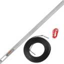 Genie GEN39026R Garage Door Opener Extension Kit for 5-Piece Belt-Drive Tube Rails, one size, Metallic