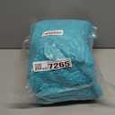 OLANLY Teal Blue Round Rugs for Bedroom - Machine Washable, 4 ft Circle Area Rugs for Living Room, Soft and Fluffy Shaggy Carpet for Teen Girls and Boys, Nursery Rooms, Dorms, Home Decor Aesthetic