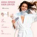 6 in 1 Air Hair Styler, 1400W High Speed Ionic Hair Dryer with Wrap Curlers, Blow Dryer Brush & Frizz-Free Hot Air Brush, No Heat Damage Hair Tools for Fast Drying, Curling, Smoothing & Volume
