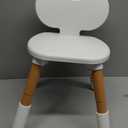 3 Level Height Adjustable Kids Chairs Plastic Preschool Chair Durable and Lightweight Child Chair with a Maximum Load Capacity of 130 pounds Suitable for Day Care, Classroom, and Home (1-Pack Beige) (1Chairs)