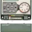 Orbit 57594 Easy Dial 4-Station Indoor Sprinkler Controller, Green