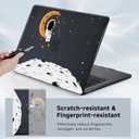 Funut for MacBook Pro 14 inch Case M5 2026 M4 2025 M3 M2 M1 2024-2021 A3427 A3426 A3434 A3112 A3185 A3401 A2918 A2992 A2779 A2442, Printed Plastic Hard Shell Case & Keyboard Cover,Astronaut