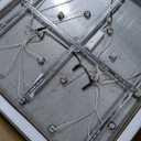 Flashing God D48''X H120'' Extra Large Chandelier for High Ceiling Modern Raindrop Chandelier Crystal Flush Mount Ceiling Light for Foyer Living Room Staircaes Entrance Gold