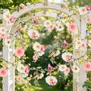 SUNBEAUTY 2Pcs Butterfly Daisy Garland Banner Reusable Waterproof Wildflower Garland 13ft for Enchanted Garden Woodland Birthday Baby Shower Bloom Tea Party Wedding Mother's Day Backdrop Decorations