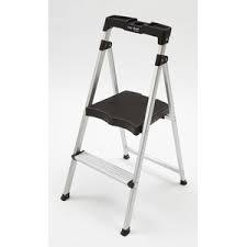 FOLDDEX 3 Step Ladder Folding Step Stool, 7.4 Lbs Aluminum Step Ladder Max Load 900lbs | Anti-Bump & Wide Non-Slip Pedal, Tool Tray, Safety Lock | Home, Office, Kitchen | Collapsible & Portable