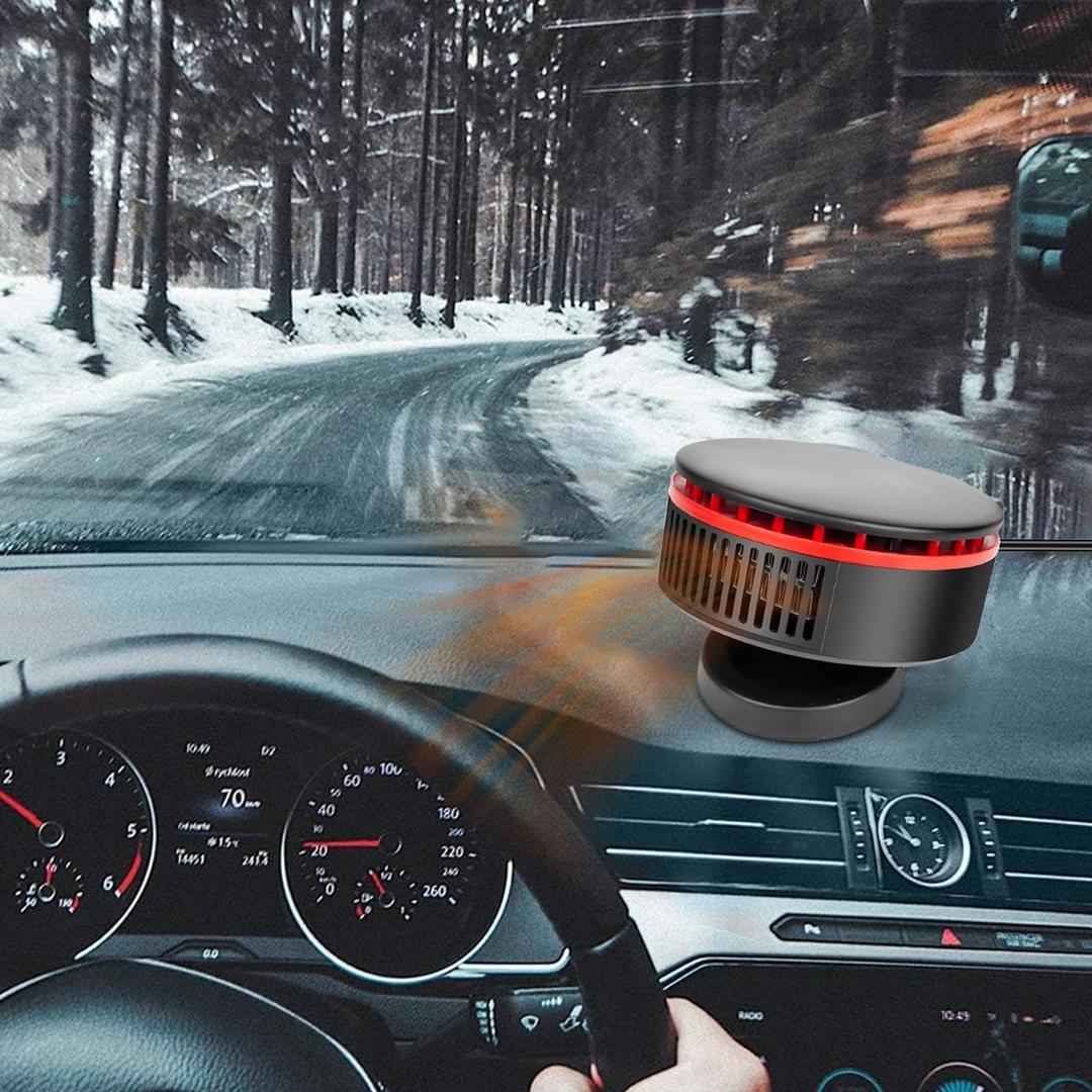 Car Heater Windshield Defroster and Defogger,12V Car Heaters for Vehicle,Portable Defrost Device Car Demister That Plugs into Cigarette Lighter for Car (N216)