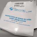 Krystal Endocavity Latex Ultrasound Probe Cover - 1.5 x 7.9 in - 100/box in Bulk