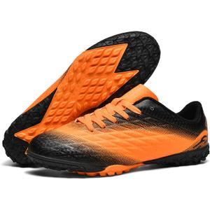 Mens Indoor Soccer Shoes Youth Futsal Shoes Turf Trainer Soccer Shoes, 9.5