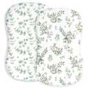 Baby Lounger Cover for Boys and Girls, Soft Breathable Polyester Cover, Fits Most Lounger Pillows, Cute Patterns, Durable and Machine Washable (07-Rabbit, Envelope)