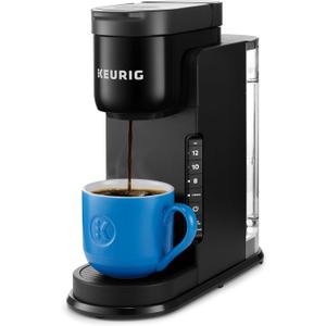 Keurig K-Express Single Serve K-Cup Pod Coffee Maker, 3 Brew Sizes, Strong Button Feature, 42oz Removable Reservoir, Black