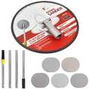 Pole Sander for Drywall, 9 Inch Radial Sander with Pole, Wall Sanders for Painting Prep, 360   Round Circular Hand Sanding Head for Ceilings