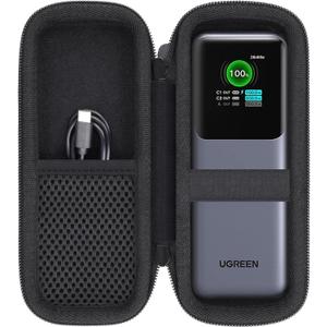Hard Portable Travel Case Compatible with UGREEN Nexode Power Bank 25000mAh 200W Portable Charger, Case Only