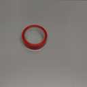 Olaismln Bag Sealing Tape, 3/8 inch x 66 yd Red Poly Tapes, Plastic Produce Bags Tape for Meat Cake Bread Icing (1Pack)