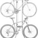 Delta Cycle Michelangelo 2 Bike Storage Rack - Gravity Fully Adjustable Bike Storage Garage For Road, MTB, and Hybrid Bicycles - Vertical Bike Rack Holds Up To 80 lbs