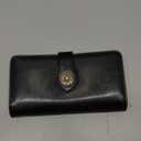Travelambo Women's Wallet RFID Blocking Credit Card Holder Large Capacity Wristlet Leather Wallets Purse (Black)