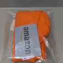 fun shack Men's Prisoner Costume, Orange Jail Inmate Jumpsuit, Adult Prison Outfit for Halloween or Costume Parties, L
