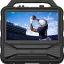 Monster Vision 2 | Portable Entertainment System with 15.6" 1080p Display & 100W Speakers | up to 30 Hours of Playtime | Dual HDMI Ports | Includes USB-C to HDMI Cable | ATSC Tuner for Portable TV use