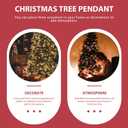 BESPORTBLE Holiday Decoration Pendants 20Pcs Paintable Wood Reindeer Ornaments with Jute Rope Rustic Natural Wood Slices for DIY Christmas Tree Craft Projects