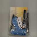 Stitch Gun for Clothes - Handheld Stitch Gun Quick Clothing Fixer - Tagging Gun - Includes 6 Needle, 1000 Black Fasteners & 1000 White Fasteners (Pink/Orange)