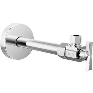 Delta DT022203 Angled Supply Stop Valve with Dial Handle - Less Supply Line - Chrome