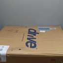 Drive Medical Rollator Walker with Seat - Stable Mobility Support - Height Adjustable - Durable Steel Frame Construction - Smooth 7.5" Wheels - Foldable Frame - 350 Lb Limit - Red