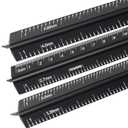 Multi-Scale Punch Positioning Ruler for Leather Craft | 6-Scale Triangular Tool for Precise Hole Alignment & Cutting Guard