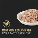 Purina Pro Plan Complete Essentials High Protein Cat Food Gravy, Wet Cat Food Chicken Entree - (Pack of 24) 5.5 oz. Cans, Best By: JUL 2028