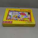 AMOSTING Button Art Toy  Educational Color Matching Mosaic Pegboard Sensory Learning Activity for Kids Age 3 4 5, Preschool Gift for Toddlers, Boys and Girls