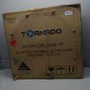 Tornado 24" High Velocity Drum Fan - Heavy Duty Metal Fan for Commercial & Industrial Use, 7700 CFM, 3 Speeds, 1/3 HP, 8 FT Cord, ETL Safety Listed