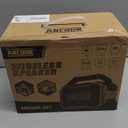 Speakers Bluetooth Wireless: 80W(Peak) Loud Speaker with Bass, 20H Playtime, IPX6 Waterproof, Large Jobsite Speakers for Work, Outdoor, Workshop, Garage, Portable Speaker with TWS (Black)