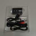 1Mii Bluetooth 5.3 Transmitter Receiver for TV to Wireless Headphones, Dual Link aptX Adaptive/Low Latency/HD Audio, Aux Bluetooth Audio Receiver Adapter for Home Stereo, Airplane, Boat, Gym (Black)