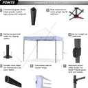 ABCCANOPY Patio Pop Up Canopy Tent 10x10 Commercial-Series (White)