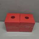 Tissue Box Cover, Red (Pack of 2)
