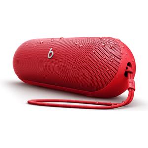 Beats Pill - Portable Bluetooth Speaker - Up to 24H Battery Life, Water Resistant, Bluetooth, Apple & Android Compatible, Seriously Loud Sound for Home, Outdoor and Travel  Statement Red