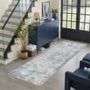 2x6 Abstract Kitchen Runner Rug Washable Non-Slip Bedroom Rugs