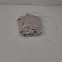 BGment White Short Blackout Curtains for Small Window 36 Inch Long, Thermal Insulated Curtains for Bedroom Loft Bathroom Basement Kitchen Soundproof Rod Pocket Cafe Curtains, 2 Panels, 42 Wide