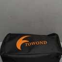 TOWOND Projector Screen with Stand, 100 inch Outdoor Projector Screen Portable Indoor Projection Screen 16:9 4K Rear Front Movie Screen with Carry Bag for Home Backyard Theater