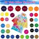 Tie Dye Kit 32 Color All-in-one Clothing Dye Kit, Permanent Fabric Dye for Kids, Adults, Large Group Handmade Party Activity, DIY Bright Neon Tye Dye Accessories