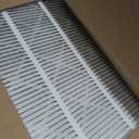 24x24 Return Air Filter Grille for 24"W x 24"H Duct Opening,Wall Return Air Vent Cover Grille with Filter [Included 1PK 1"Thick],Steel HVAC Vent Cover Filter Grill Outer Dimension: 26 5/8"W X 26 5/8"H