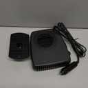 12V 200W Portable Car Heater, Car Windshield Defogger Defroster with 360 Degree Rotary & Cigarette Lighter Plug-in, 2 in 1 Auto Windscreen/Window Heater Fast Heating & Cooling Fan