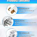 WR09X20002 Refrigerator Temperature Control Thermostat Replacement Parts Fits for GE Refrigerator, Replaces AP5806677 WR09X10027 WR09X10042 WR09X10043 WR09X10109 WR09X10133 etc.