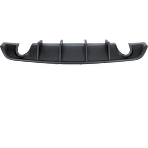 Rear Bumper Diffuser Compatible with 2012-2014 Dodge Charger SRT8 Lower Lip Valance Bumper Splitter Spoiler Shark Fin Plastic Matte Black